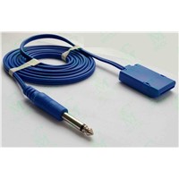 Reusable Cable (Lead wire) for ESU Grounding Pad (MA2000WL-HF) , HIFI Plug,CE &amp;amp; ISO13485 Certificate