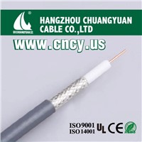 Low db Loss standard wire rg6 cable coaxial for CATV satellite system
