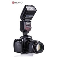 TRIOPO TR-586 dslr camera speedlite ,manufacture TTL flashgun  with slave flash for Nikon and Canon