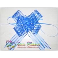 large colorful decorative organza pull bow ribbons