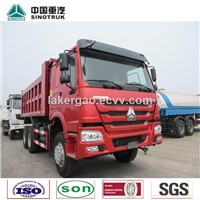 336hp Sinotruk Howo 6x4 Dump Truck For Ethiopia