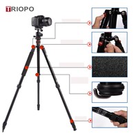 TRIOPO MT-2504X8.C+NB-1S tripod kit ,aluminium  tripod and SLR camera  tripod