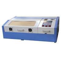 40 w Mini laser wood cutting machine with co2 laser tube