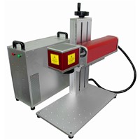 cheap 20w mini fiber laser engraver for sale, fiber laser marking machine for metal