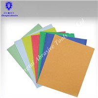 color sand paper for drawing and decoration
