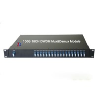 4,8,16,32-CH 100GHz DWDM Mux/Demux Packed in 19&amp;quot; Rack