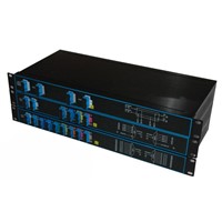 4,8,16-CH CWDM Mux/Demux Packed in 19&amp;quot; Rack