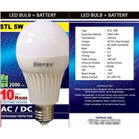 LED emergency bulbs