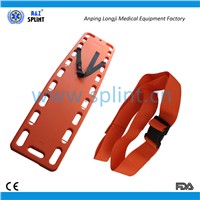 Patient immobilization  reusable first aid backboard straps