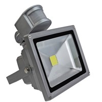 10 Watt LED Floodlight with PIR Motion Sensor