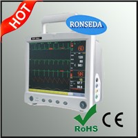 15 Inch SPO2/NIBP/ECG/PR/RESP/TEMP Multi Function Patient Monitor