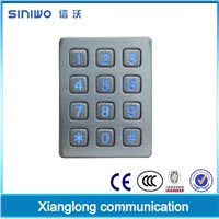 4x3 matrix 12 keys numeric keypad mobiles|number pad