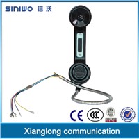 Noise Cancelling coco pop phone handset industrial handset with PTT function