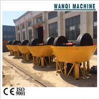 10% discount  high quality 1200A gold ore grinding machine,wet pan mill, edge runner mill
