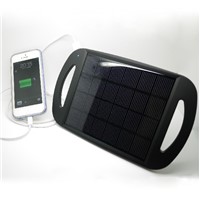 Solar Panel Charger with Holder for Mobile phones+2.5W solar pv cell phone charger