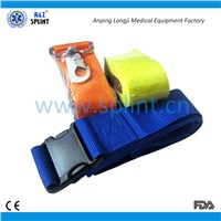 EMS patient transport fix strap/ medical strap/ back board strap