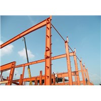Large Wide Span Light Steel Structure Construction Frame Warehouse