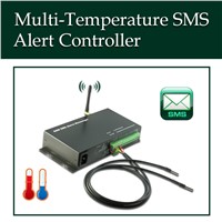 Multi-Temperature SMS Alert Controller Data Logger