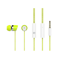 S20 IN-EAR EARPHONE COLORFUL AND DURABLE CABLE FOR IPHONE 3.5MM JACK