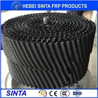 Black and blue color round cooling tower fill for sale