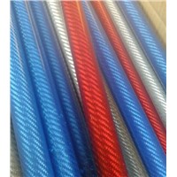 Colorful Fiberglass tube ROD FRP glass fiber pole tube