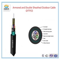 Armored and Double Sheathed Outdoor Cable    GYTY53