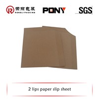 Paper slip sheets for transporting &amp;amp; slipping