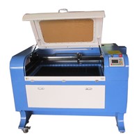 high quality 80W co2 laser cutter 600*900mm for wood crafts/3D models