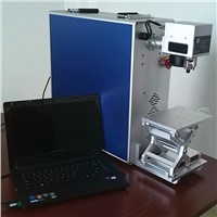 portable 10w stainless steel, aluminum, copper fiber laser marking machine