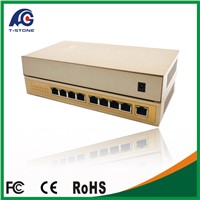 Newest 8 Port Poe Switch 7+1 Ports Fast Ethernet Switch Network IP Cameras Powered POE Adapter