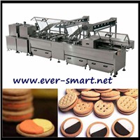 Double Color Biscuit Sandwiching Machine