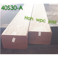 Made in China WPC Joist for under structure of solid deck bearer joist