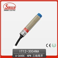 Inductive Promixity Switch 6-36VDC Three-Wires Normally Open Sensor with 4mm Detection Distance
