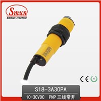 Photoelectric Switch  Sensor 10-30VDC Diffused Reflection Type Normal Open 30cm Detection Distance