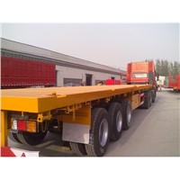 tri axles 40ft container semi trailer