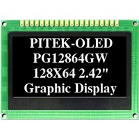 PG12864GW/Y/G/B 128x64 Graphic OLED Display Module