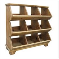 Handmade Wooden Wine Storage Shelf / Rack