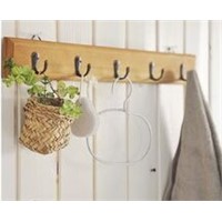 Handmade Wood Hanger Board With Hook