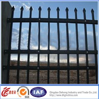 Ornamental Hot Galvanized Wrought Iron Fence