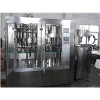 Plastic PET / Glass Bottle Oil Filling Machine and Capping Machine 2 In 1
