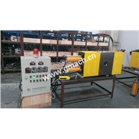 Double piston large capacity type screen changer for plastic extruder