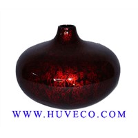 Traditional Vietnam Handmade Lacquer Vase LC106