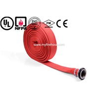 ageing resistance of PVC cotton canvas fire hose price,Durable fabric fire hose pipe used in cabinet
