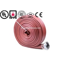 ageing resistance of PVC cotton canvas fire hose price,Durable fabric fire pipe used in hose cabinet