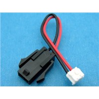 2Ways Cable And Wire Harness Assembly Molex Mount Panel Connector For Pos Machine