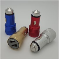 5V 3.4A Safety Hammer 2Port USB Car Charger