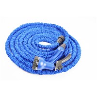Deluxe Latex 25/50/75/100/150 Feet Expandable Flexiable Garden Water Hose pipe with Sprayer Nozzle