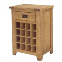 Wood Single Wine Rack/Wine Storage Cabinet