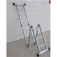Antislip multipurpose aluminum alloy folding ladder, step ladder