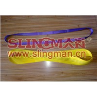 China supplier endless  lifting belt synthetic lifting sling lifting band hebeband